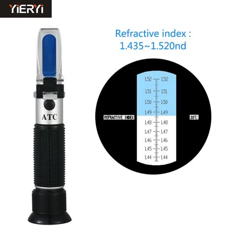 handheld refractometer refractive index|refractive index measurement instrument.